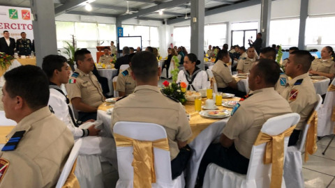 Conmemoran “Día del Ejército Mexicano” en Matamoros