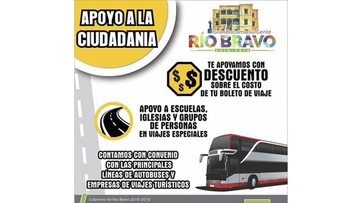 Ayuntamiento apoya con descuentos en costo de boletos de viaje