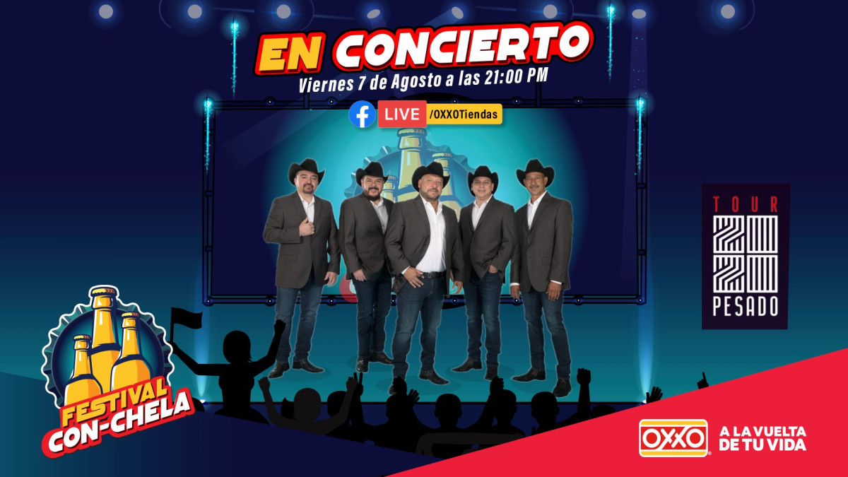 Mira el “Festival con Chela y Grupo Pesado” 