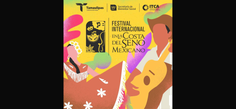 Abren convocatoria para  postularse al Festival Internacional en la Costa del Seno Mexicano 2025
