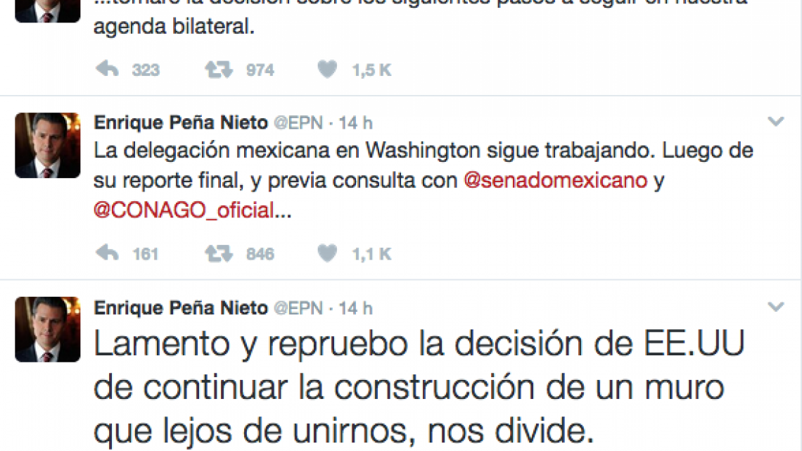 Anuncia EPN que no acudirá a reunión con Trump   