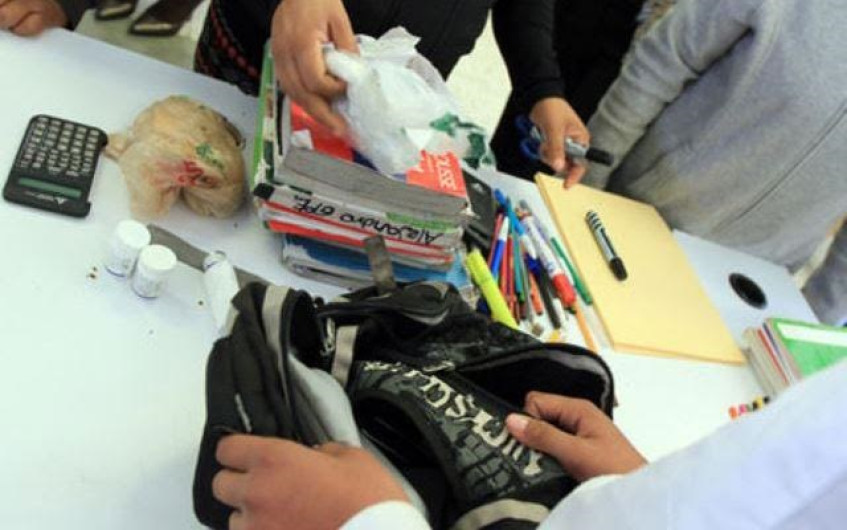 Armas y droga lo encontrado durante Operativo Mochila 