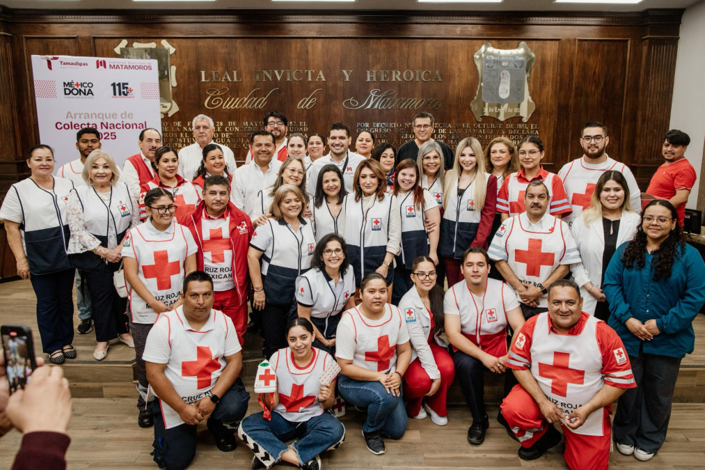 Arranca colecta de Cruz Roja; Meta recaudar más de 250 mil pesos