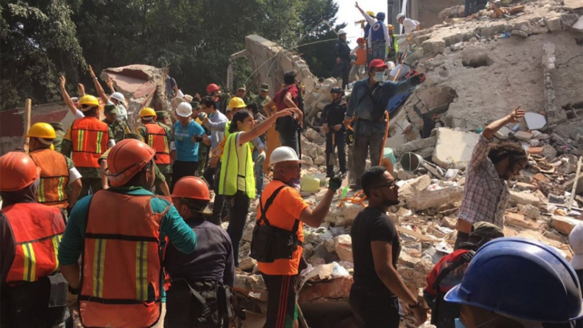 Declara SEGOB Zona de Desastre a la Ciudad de México tras sismo de 7.1 grados Richter