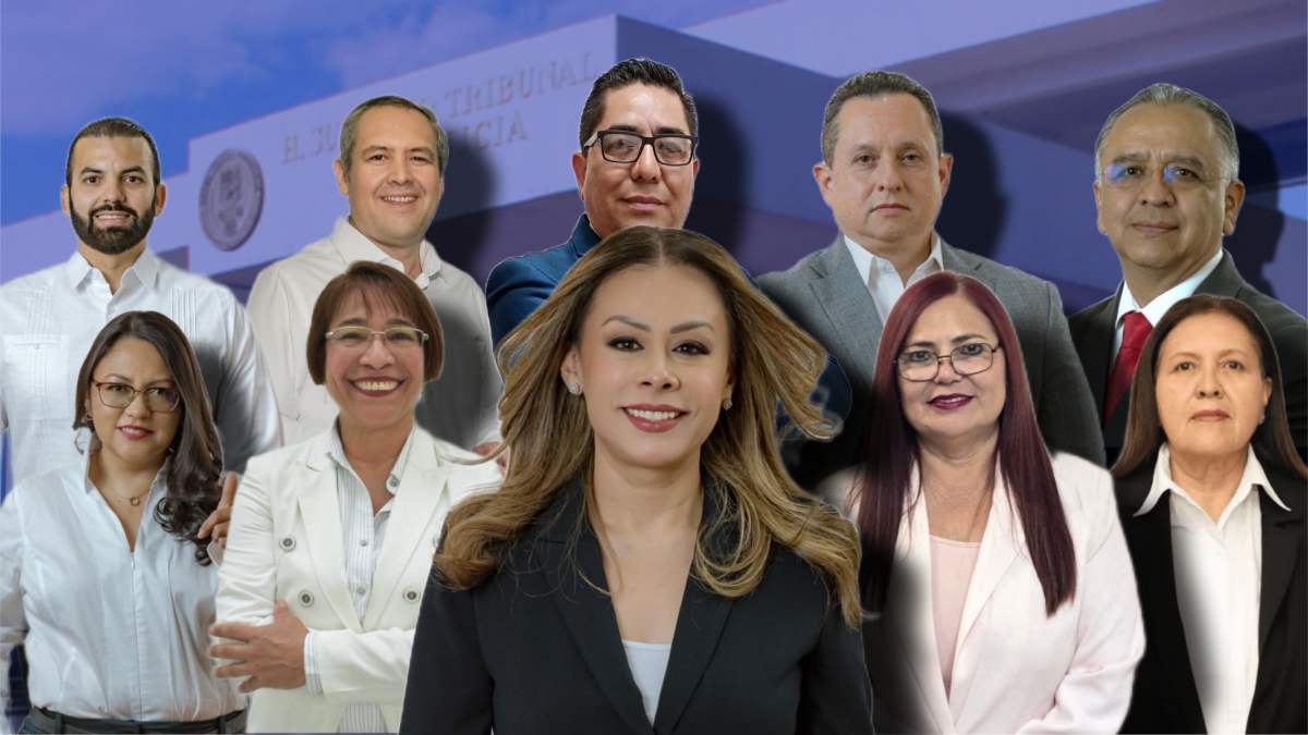 Avanza 99% cómputos del STJ de Tamaulipas: Tania Contreras se posiciona en la presidencia 