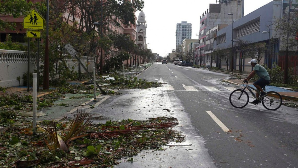Suman 12 muertos en Puerto Rico por huracán 'María' 