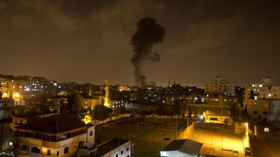 #VIDEO Momento en que misiles de Hamás llegan a Israel