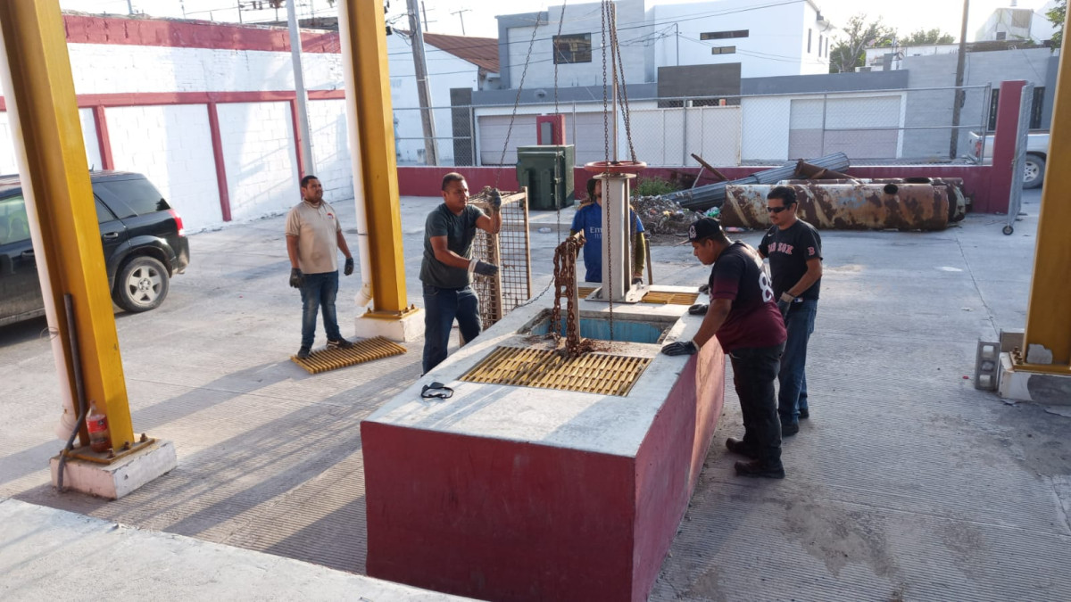 Realizó COMAPA limpieza de canastillas en EBAR's No. 3 y 14