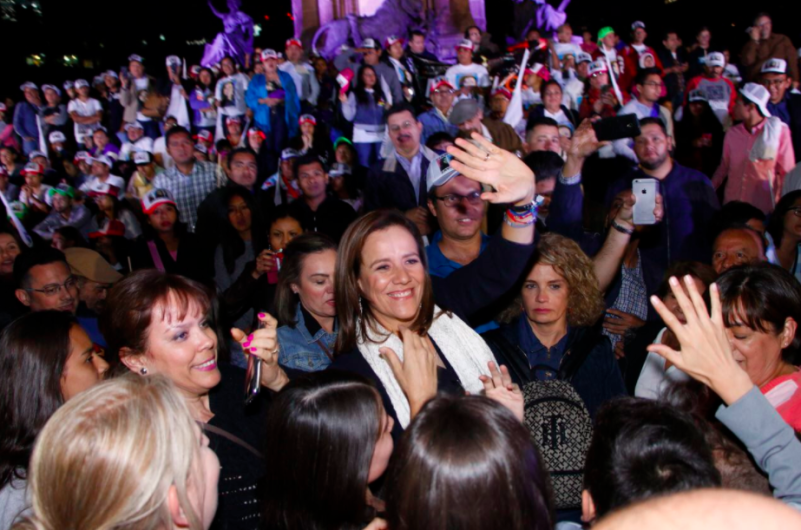 Zavala agradece apoyo a Fox a través de Twitter