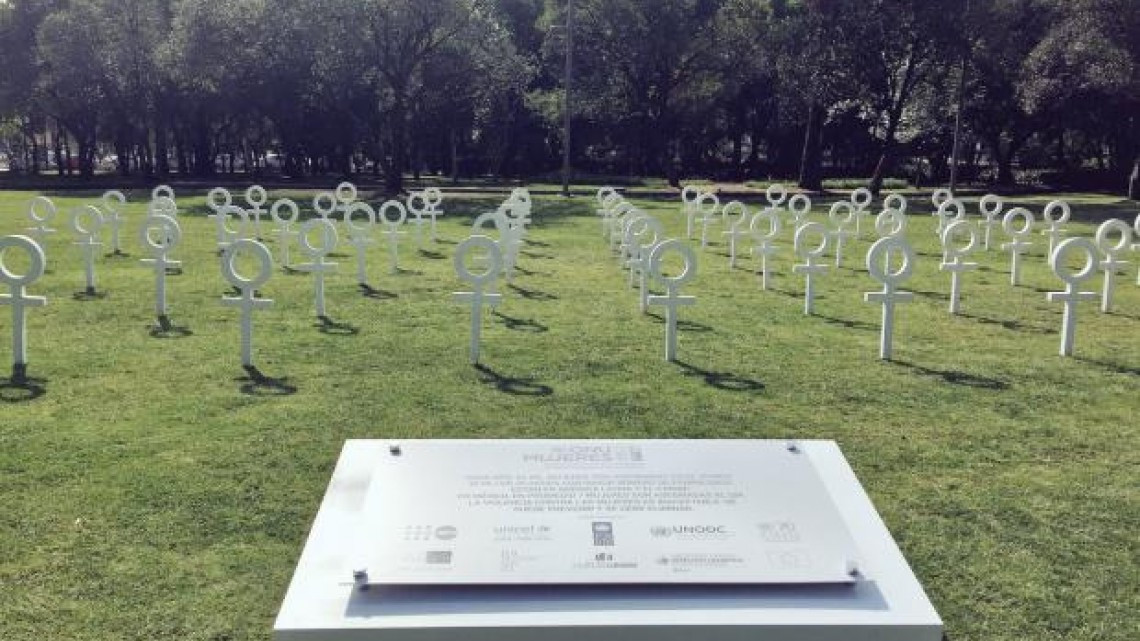 ONU inaugura en México exposición artística contra feminicidios 